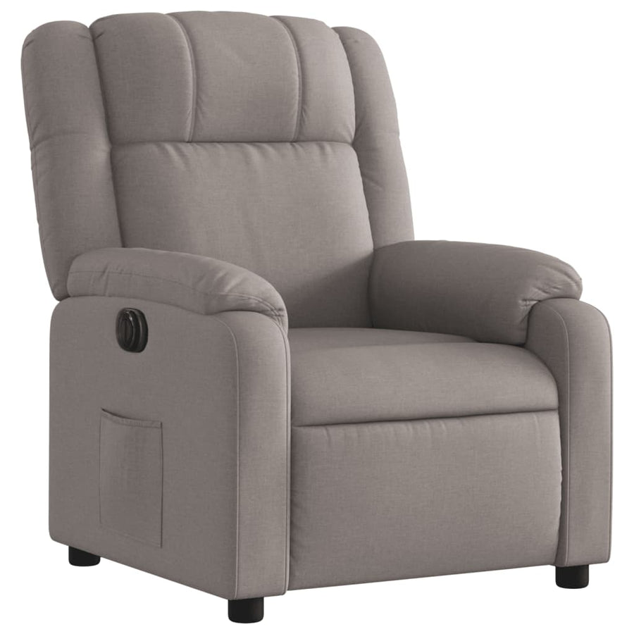 Fauteuil Verstelbaar Elektrisch Stof Taupe Nee Elektrisch verstelbaar