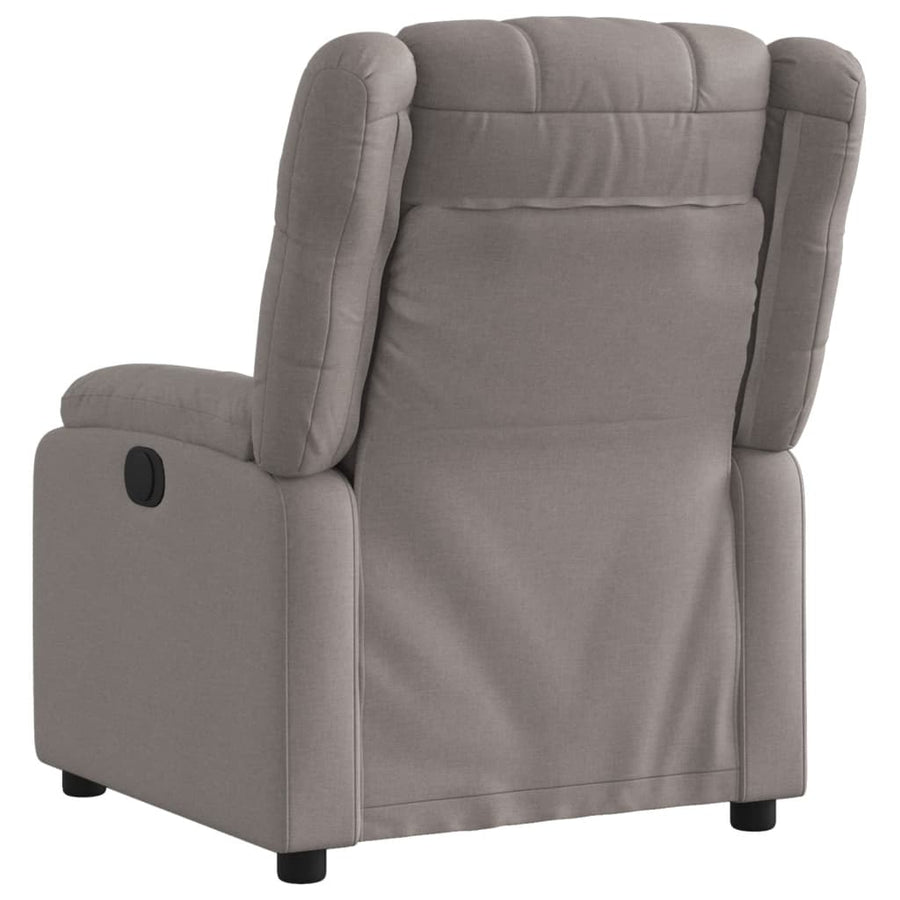 Fauteuil Verstelbaar Elektrisch Stof Taupe Nee Elektrisch verstelbaar