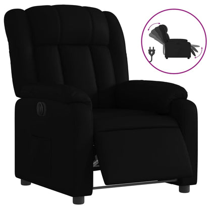 Fauteuil Kunstleer Zwart Nee Elektrisch verstelbaar