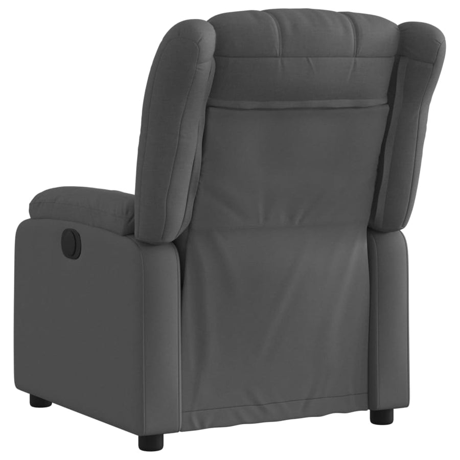 Fauteuil Stof Donkergrijs Nee Elektrisch verstelbaar