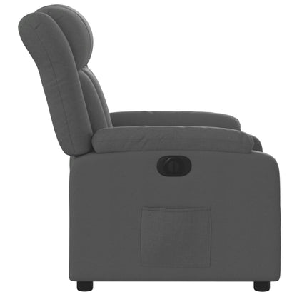 Fauteuil Stof Donkergrijs Nee Elektrisch verstelbaar