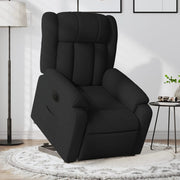 Sta-op-stoel elektrisch verstelbaar stof zwart 78x92x98 cm