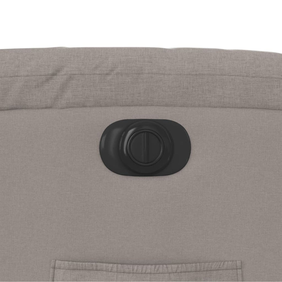 Sta-Op-Stoel Stof Taupe Nee Elektrisch verstelbaar