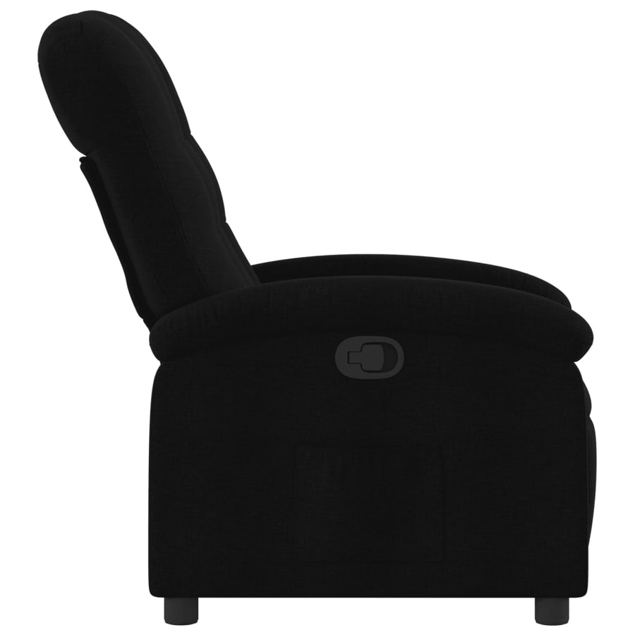 Relaxfauteuil Zwarte Stof