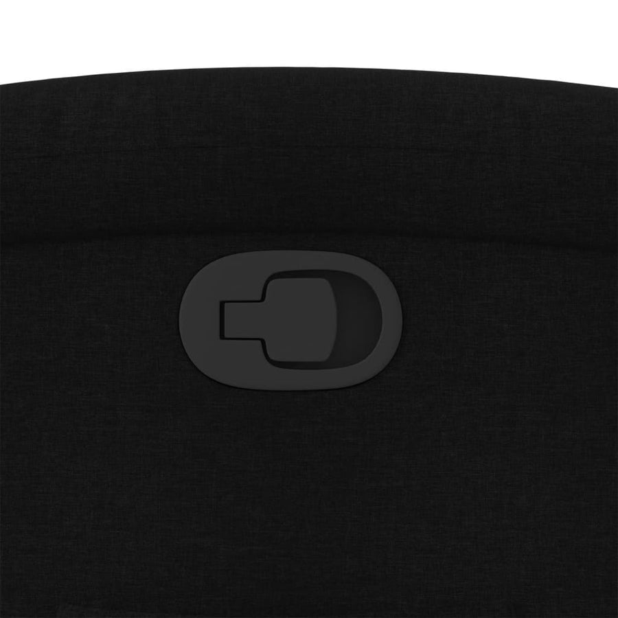 Relaxfauteuil Zwarte Stof