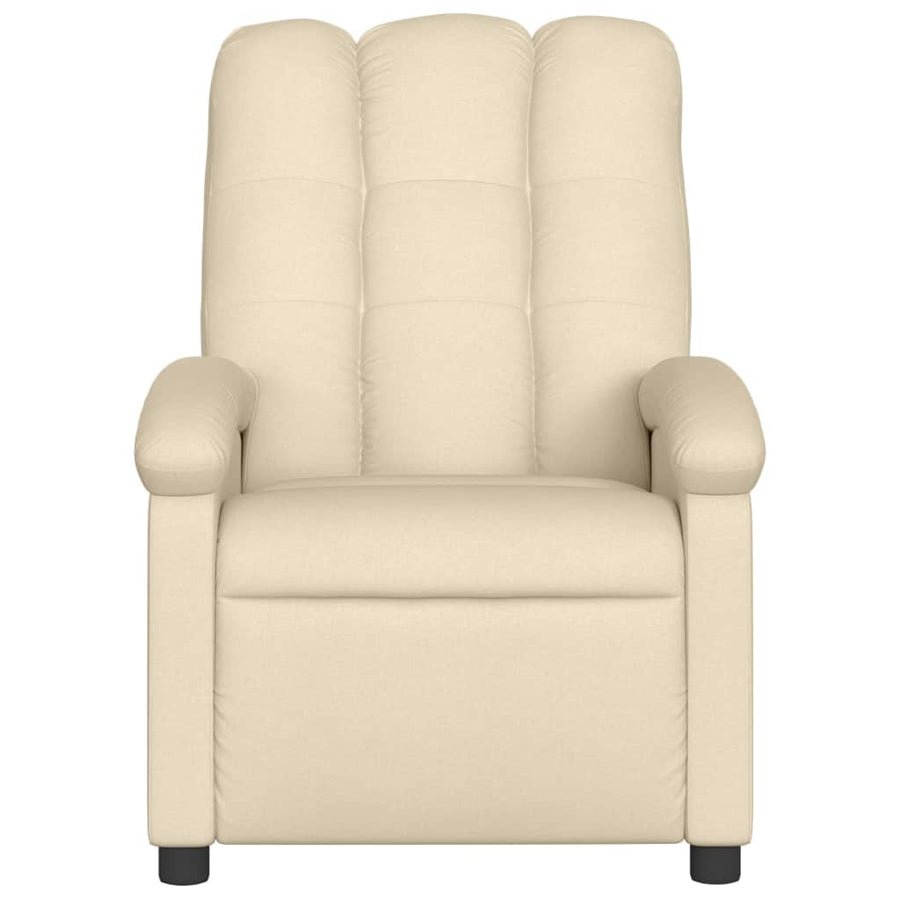 Relaxfauteuil Crème Stof