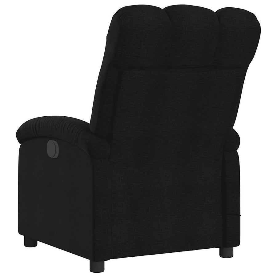 Massagestoel met zwarte stof