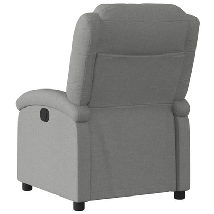 Relaxfauteuil donkergrijze stof