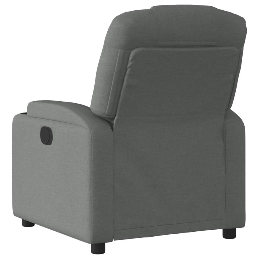 Relaxfauteuil Donkergrijze Stof