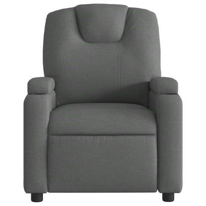 Relaxfauteuil Donkergrijze Stof
