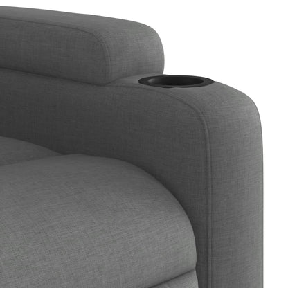 Relaxfauteuil Donkergrijze Stof