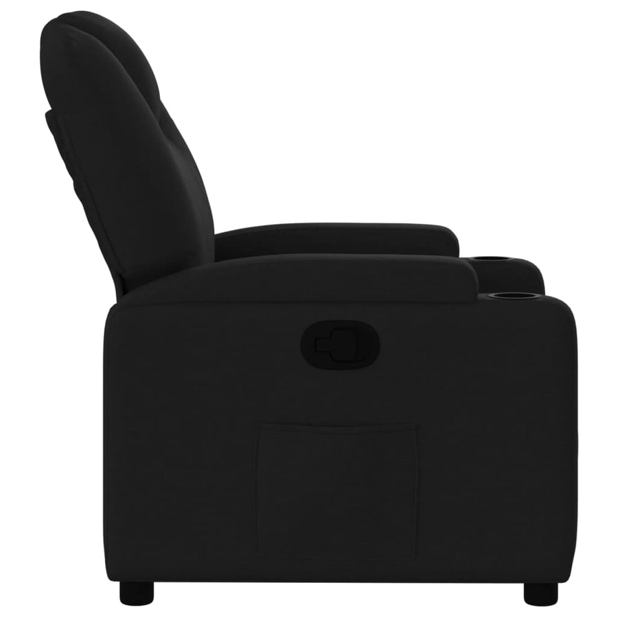 Relaxfauteuil Zwarte Stof