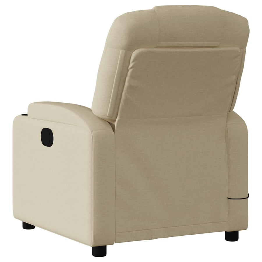 Relaxfauteuil Crème Stof