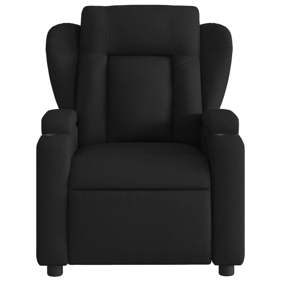 Relaxfauteuil Zwarte Stof