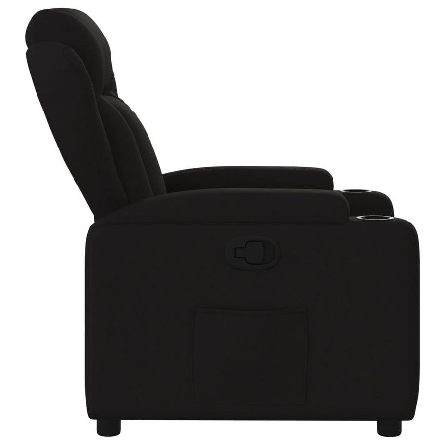 Relaxfauteuil Zwarte Stof