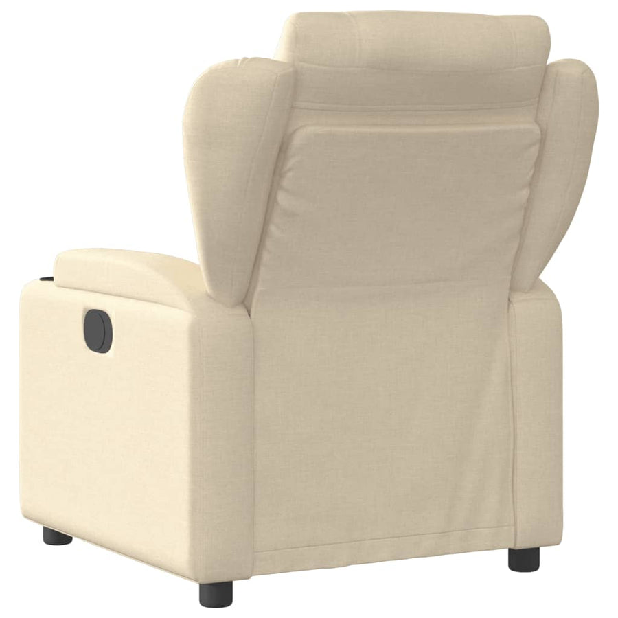 Relaxfauteuil Crème Stof