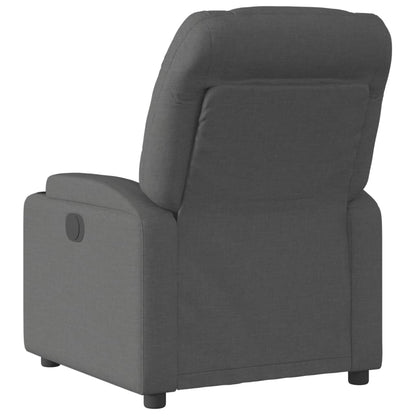 Relaxfauteuil Donkergrijze Stof