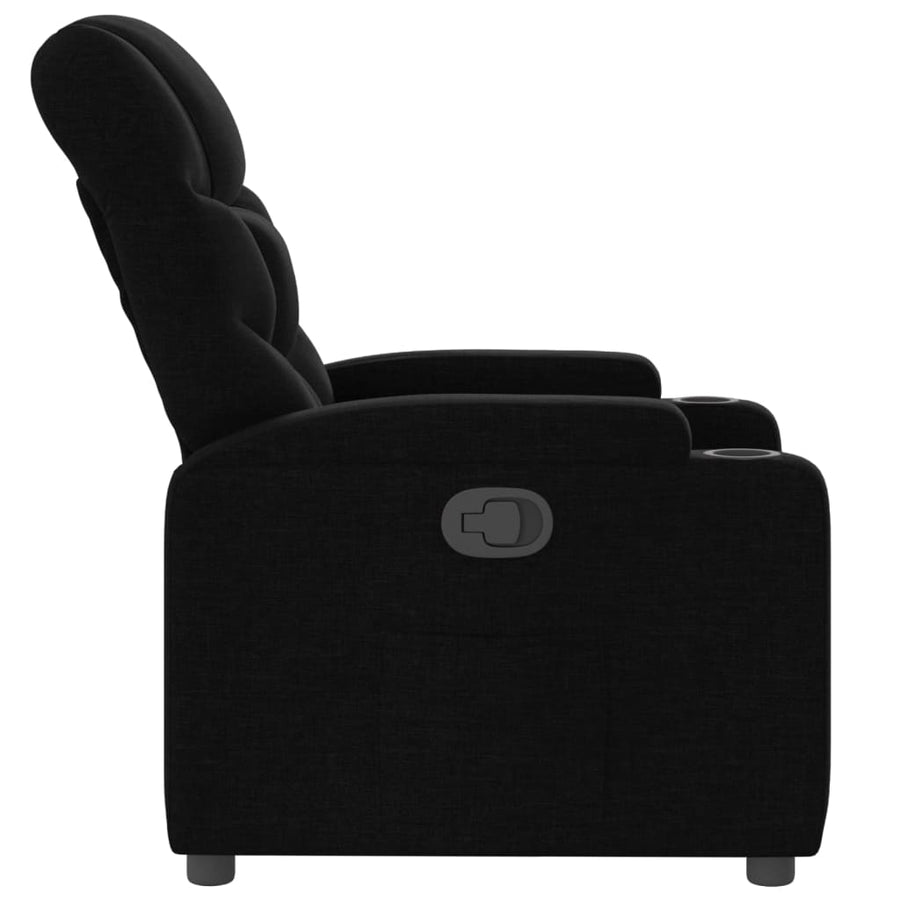Relaxfauteuil Zwarte Stof