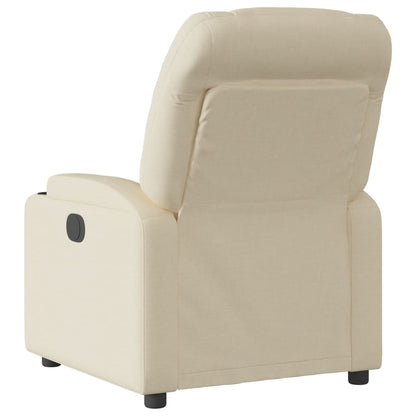 Relaxfauteuil Crème Stof