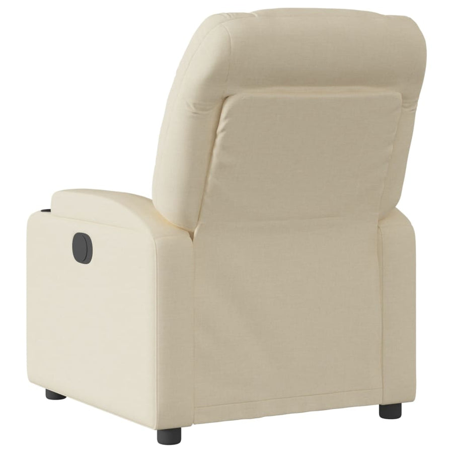 Relaxfauteuil Crème Stof