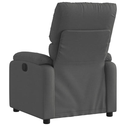 Relaxfauteuil Donkergrijze Stof