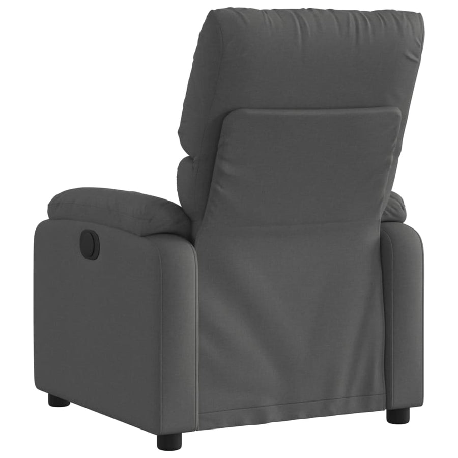 Relaxfauteuil Donkergrijze Stof