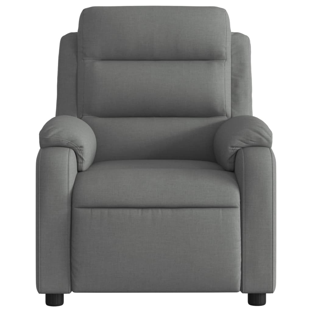 Relaxfauteuil Donkergrijze Stof