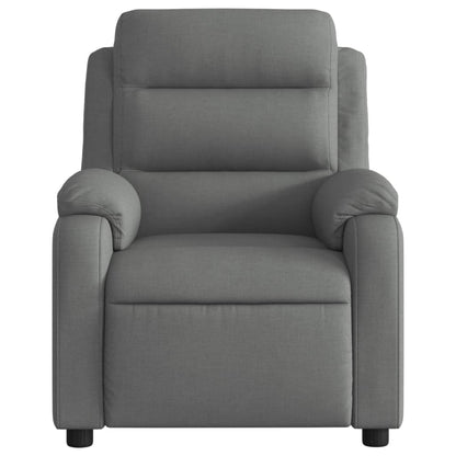 Relaxfauteuil Donkergrijze Stof