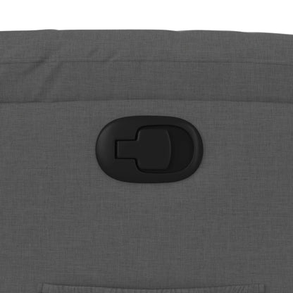 Relaxfauteuil Donkergrijze Stof