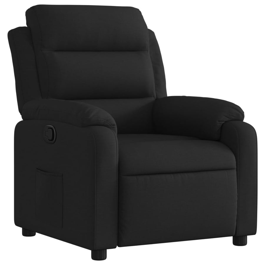 Relaxfauteuil Zwarte Stof