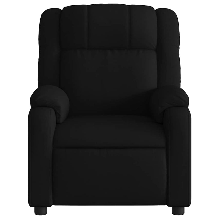 Massagestoel met zwarte stof
