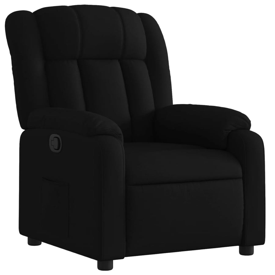 Relaxfauteuil Zwarte Stof