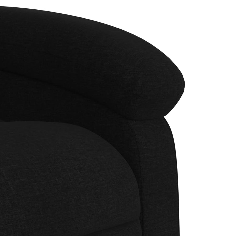 Relaxfauteuil Zwarte Stof