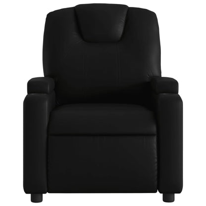 Relaxfauteuil zwart kunstleer