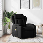 Massagestoel zwart stof met relaxfunctie