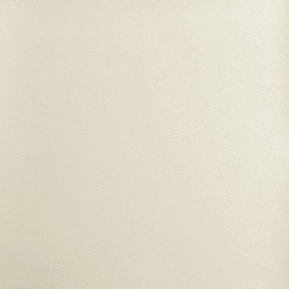 Massagestoel van kunstleer in crèmekleur