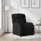 Relaxfauteuil stof zwart