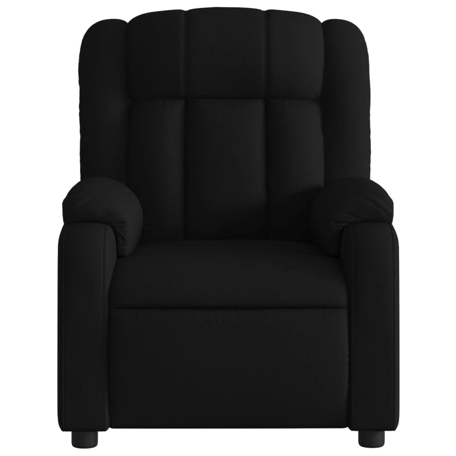 Massagestoel met zwarte stof
