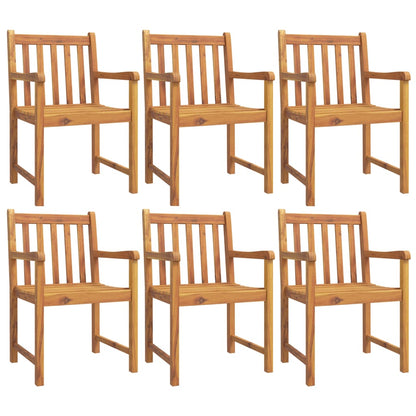 Tuinstoelen 5X55,5X90 Cm Massief Acaciahout 6