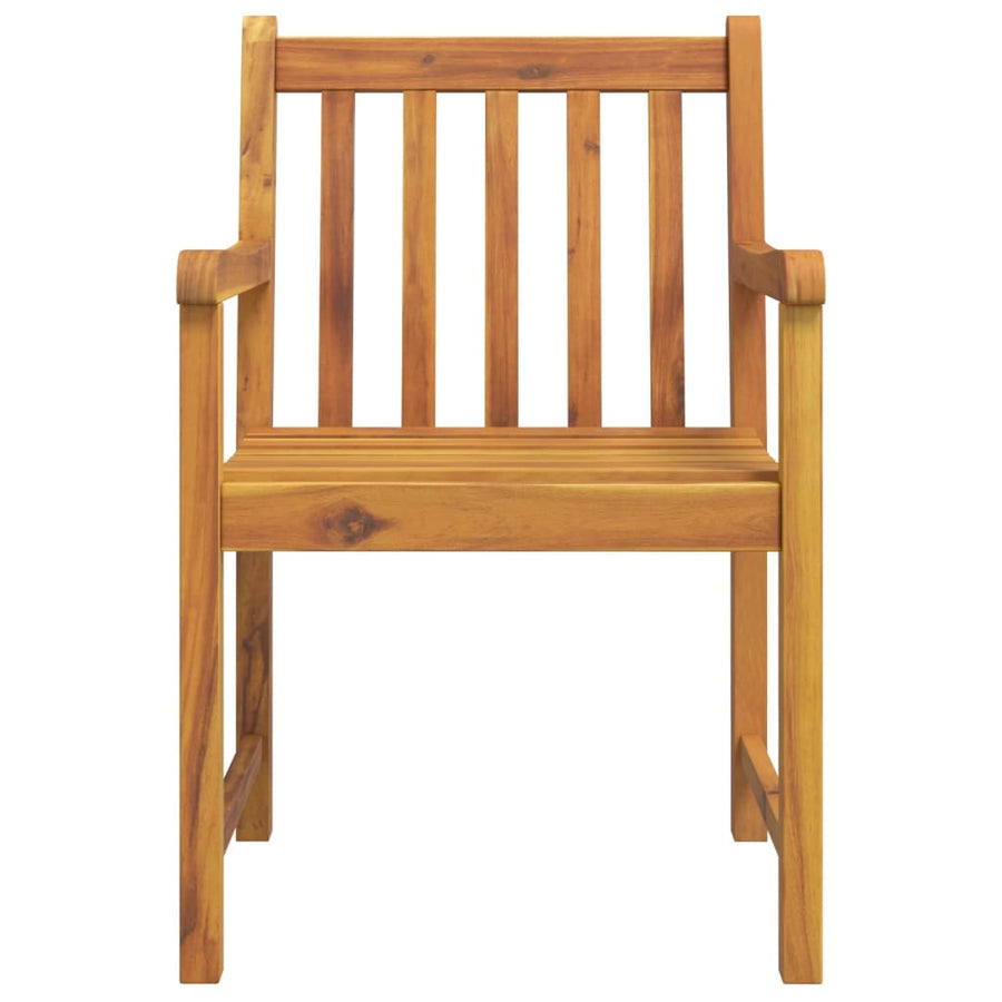 Tuinstoelen 56X55,5X90 Cm Massief Acaciahout 8