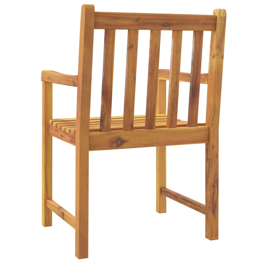 Tuinstoelen 56X55,5X90 Cm Massief Acaciahout 8