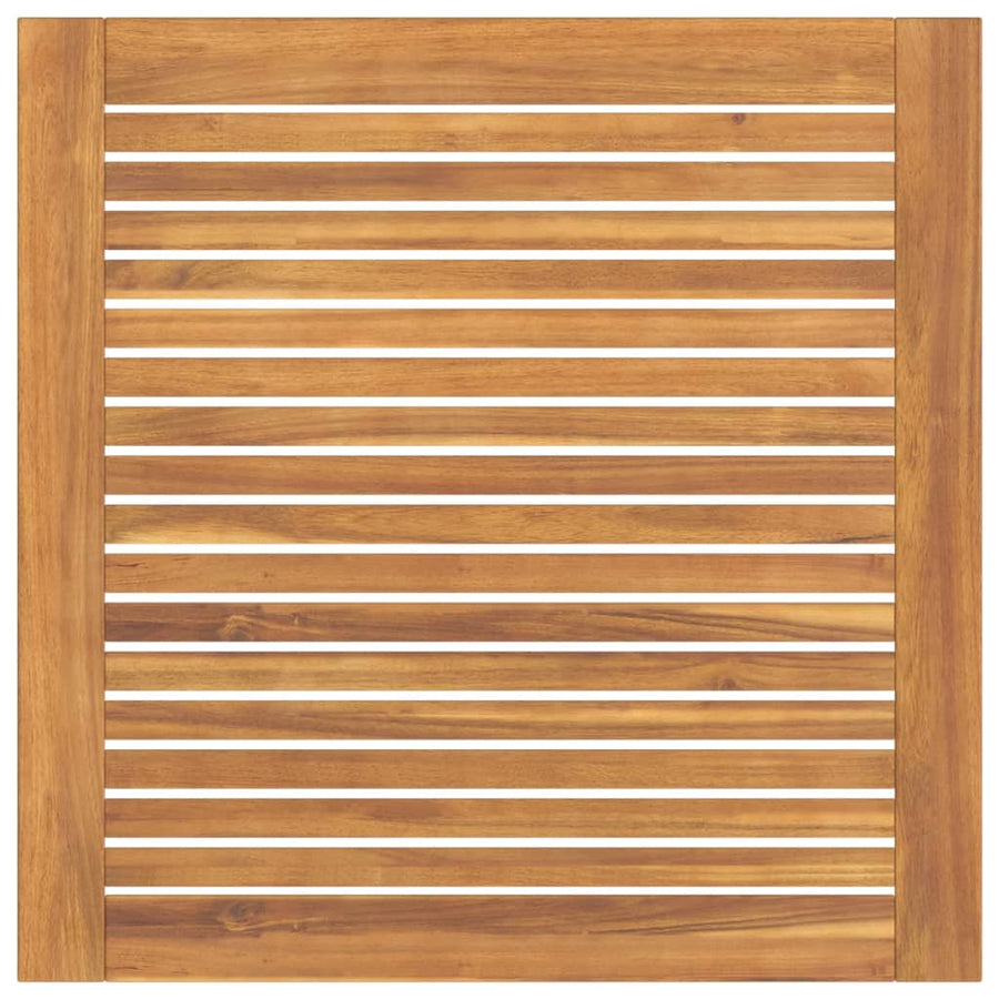 3-Delige Tuinset Massief Acaciahout 85 cm tafellengte