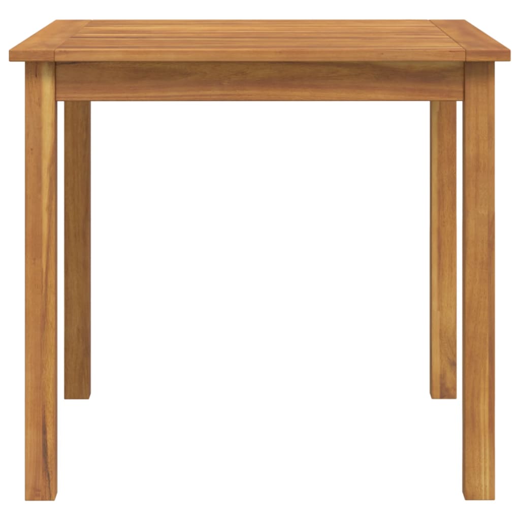 5-Delige Eethoek Massief Acaciahout 85 cm tafellengte