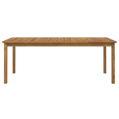 7-Delige Tuinset Massief Acaciahout 200 cm tafellengte