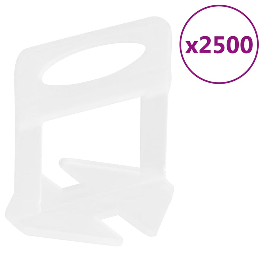 Nivelleringssysteem Voor Tegels 500 Wiggen 2500 Klemmen 1 Mm