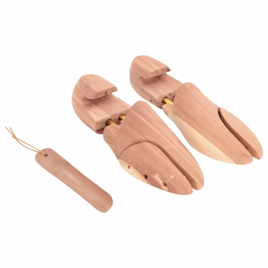 Schoenspanner Met Schoenlepel Eu Massief Cederhout 1