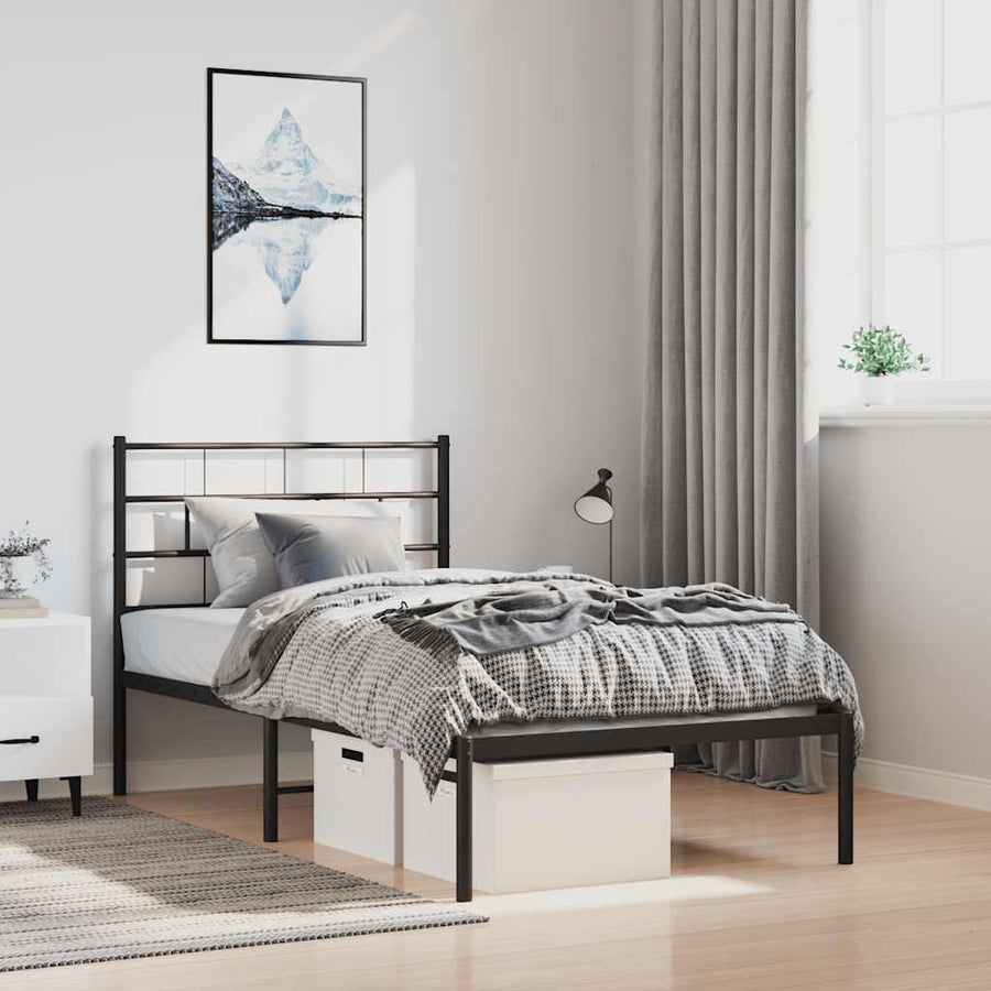Bedframe Metaal 100 x 200 cm