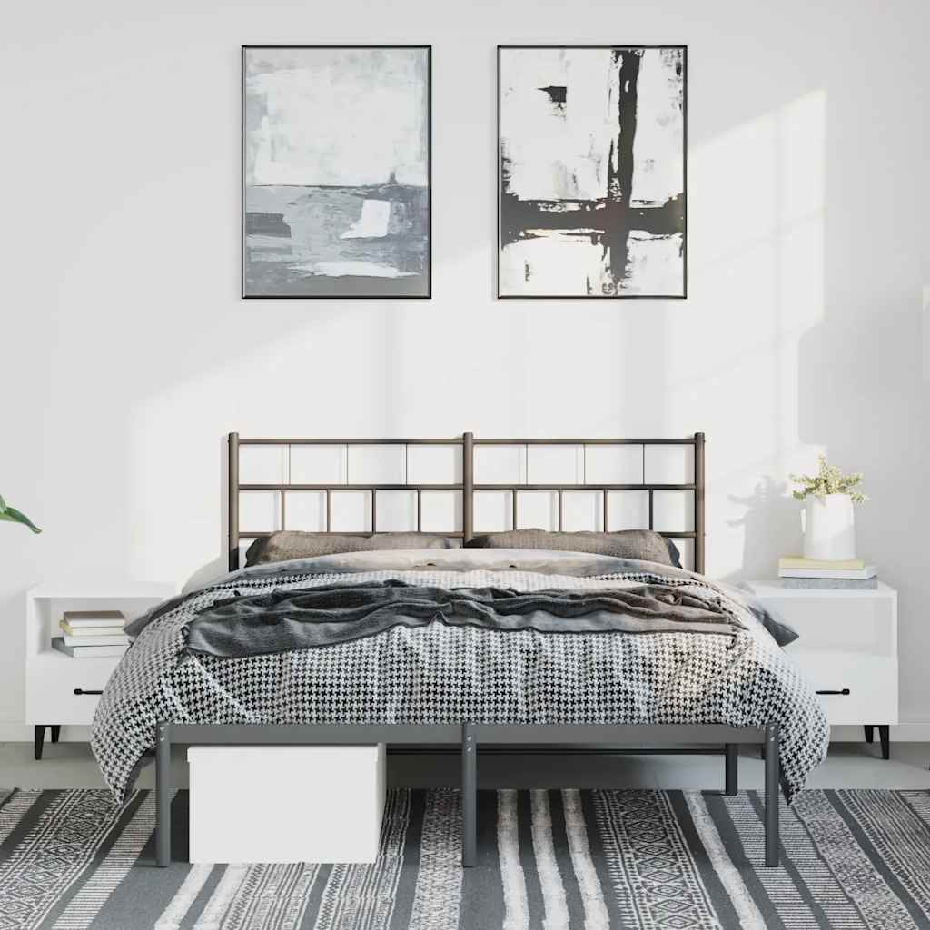 Bedframe Metaal 150 x 200 cm