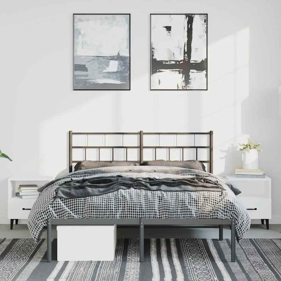 Bedframe Metaal 150 x 200 cm