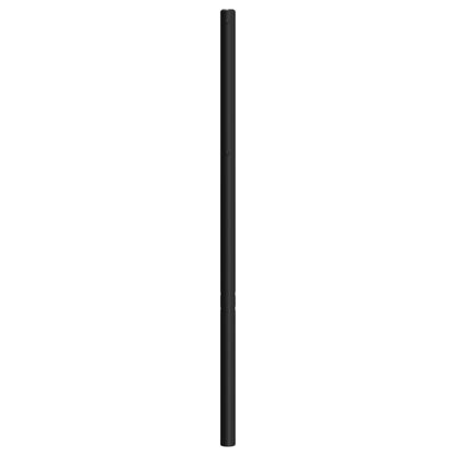 Hoofdbord 193 Cm Metaal Zwart
